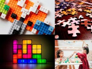 Tetris, puzzles et blocs