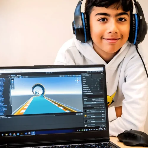 Online summer camp for video game creation