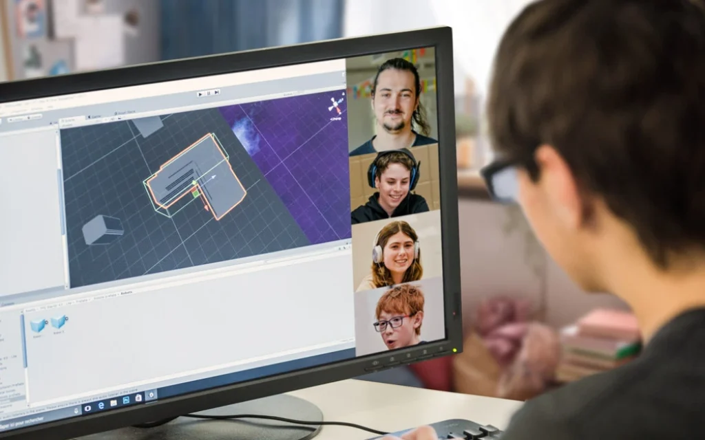 Easter courses by creating video games for children
